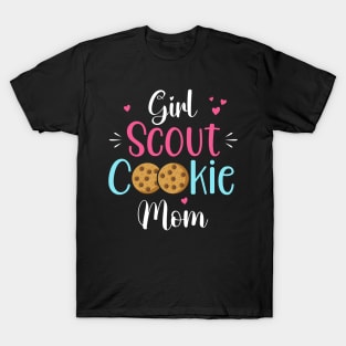Cookie Mom Scout For Girls Scouting Family Matching T-Shirt